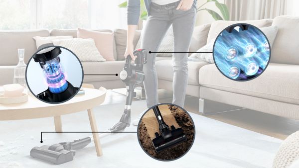 Bosch BSS715FRSH, Akku-Staubsauger