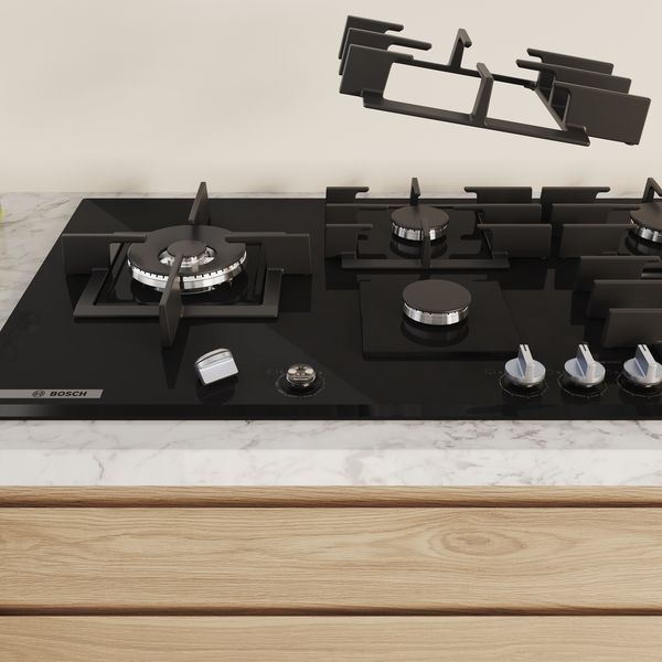 Bosch PRS9A6H40, Gaskochfeld