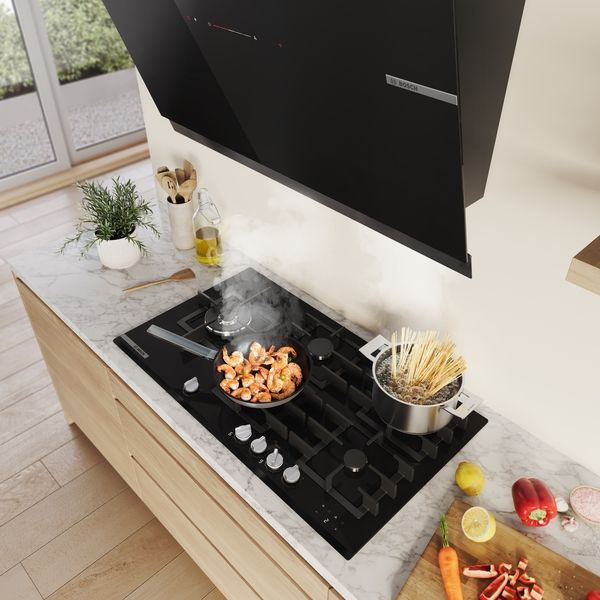 Bosch PRS9A6H40, Gaskochfeld