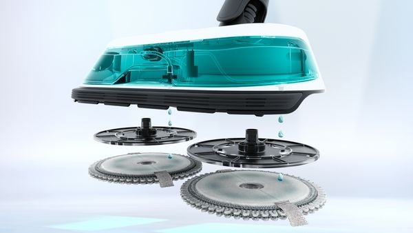 Bosch BKS71HYG1, Akku-Staubsauger 2in1 Saugen & Wischen