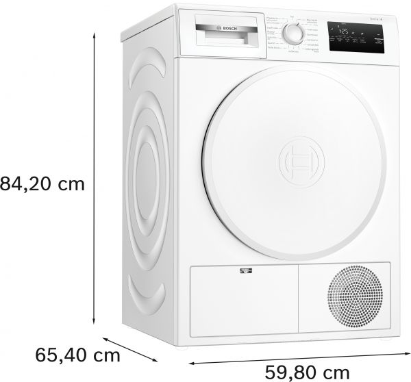 Bosch WTH83004, Wärmepumpentrockner