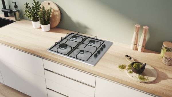 Bosch PBP6B5K80, Gaskochfeld