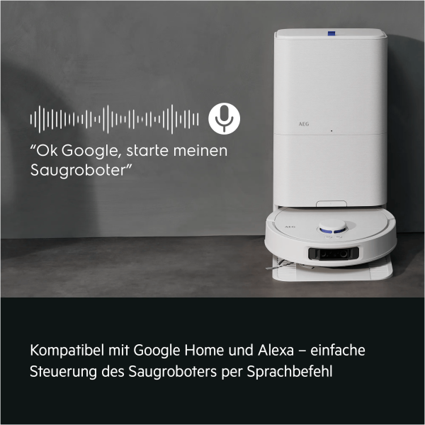 AEG AR81UW3SW - Reinigungs-Roboter - Shell White