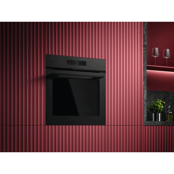 AEG NBU7P60KT - Einbauherd/Backofen - Matt Black
