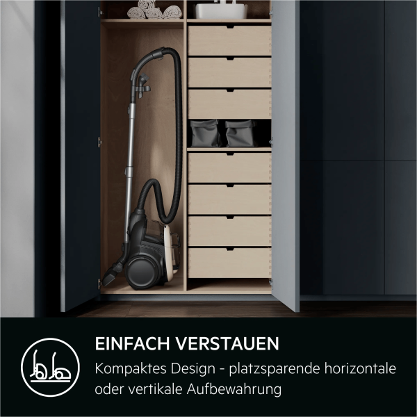 AEG AL61C2SW - Bodenstaubsauger - Shell White