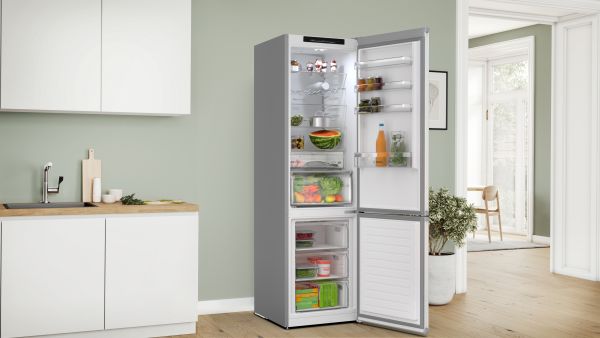 Bosch KGN392I1F, Freistehende Kühl-Gefrier-Kombination mit Gefrierbereich unten