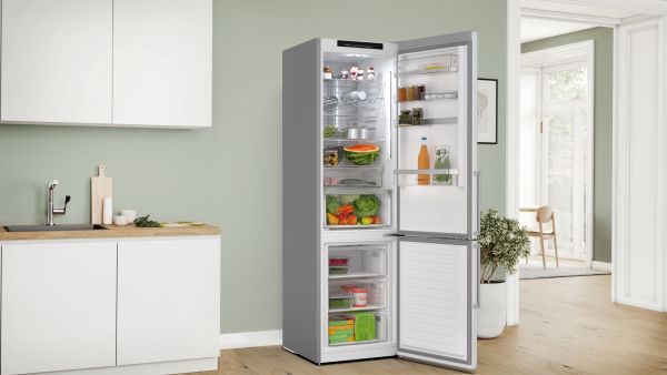 Bosch KGN39AIAU, Freistehende Kühl-Gefrier-Kombination mit Gefrierbereich unten