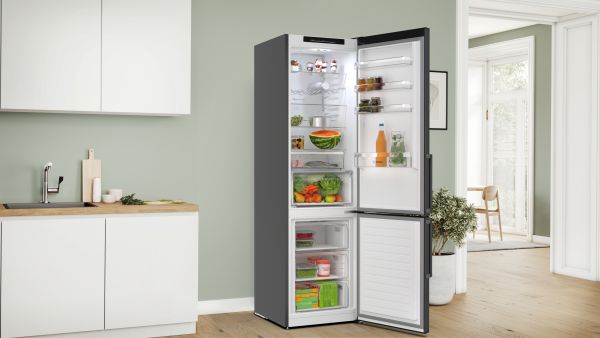 Bosch KGN39VXAU, Freistehende Kühl-Gefrier-Kombination mit Gefrierbereich unten