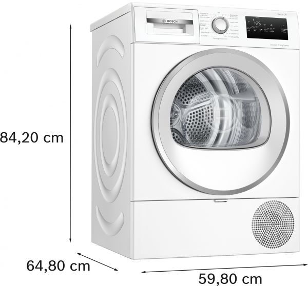 Bosch WTH85V04, Wärmepumpentrockner