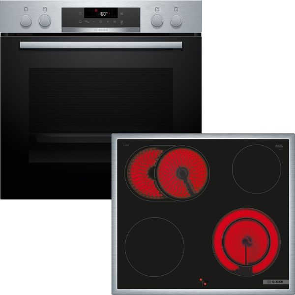 Bosch HND271AS64, Einbau-Herd-Set