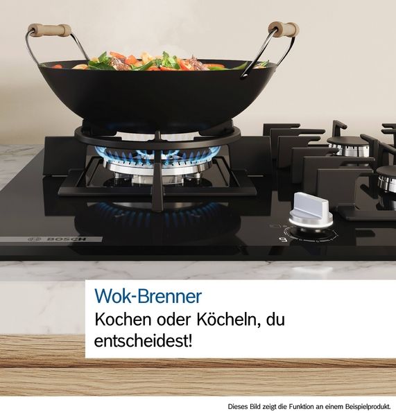 Bosch PCH6A5I90, Gaskochfeld