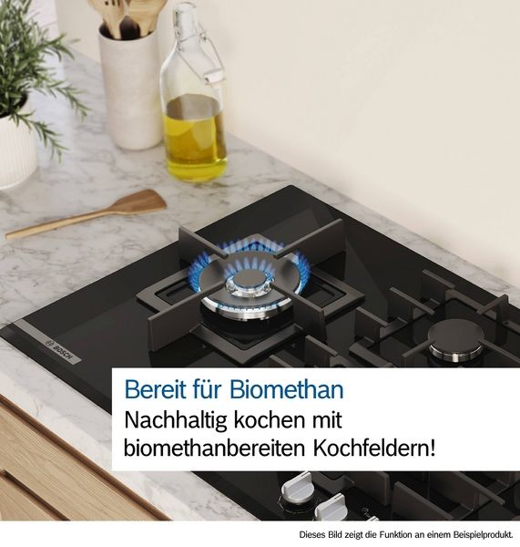Bosch PBP6B5K80, Gaskochfeld