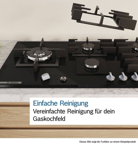Bosch PRS9A6H40, Gaskochfeld