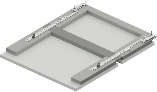 Neff Z788BI01, Befestigungsschiene für aufgedoppelte Möbelfronten