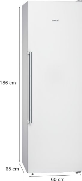 Siemens GS36NAWEP, Freistehender Gefrierschrank