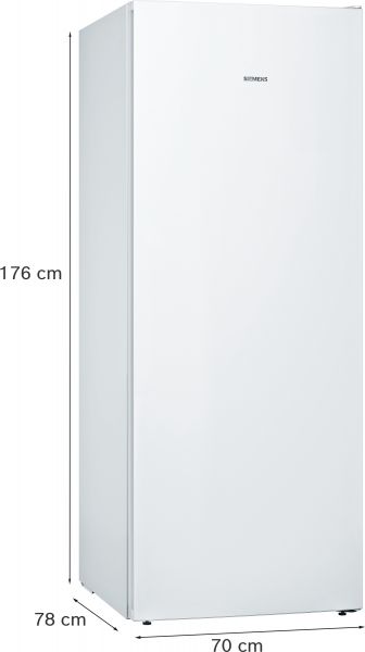 Siemens GS54NUWDV, Freistehender Gefrierschrank