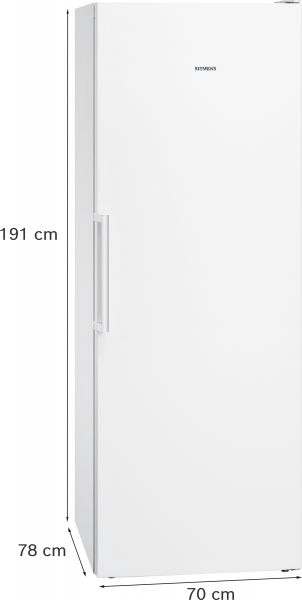 Siemens GS58NDWDP, Freistehender Gefrierschrank