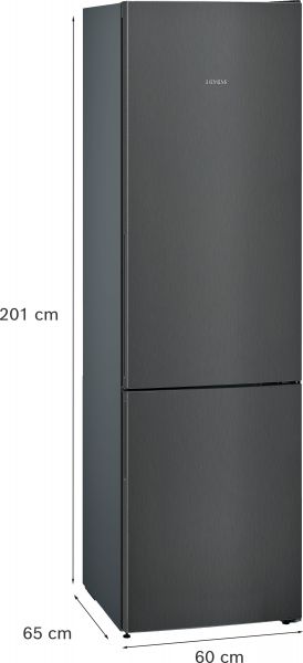 Siemens KG39E8XBA, Freistehende Kühl-Gefrier-Kombination mit Gefrierbereich unten
