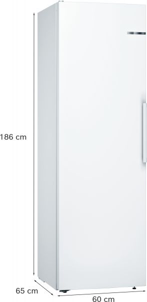Bosch KSV36VWEP, Freistehender Kühlschrank