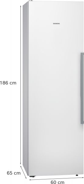 Siemens KS36VAWEP, Freistehender Kühlschrank