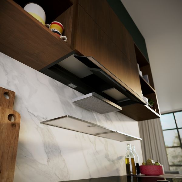 Neff D97XDP2S0, Integrierte Designhaube