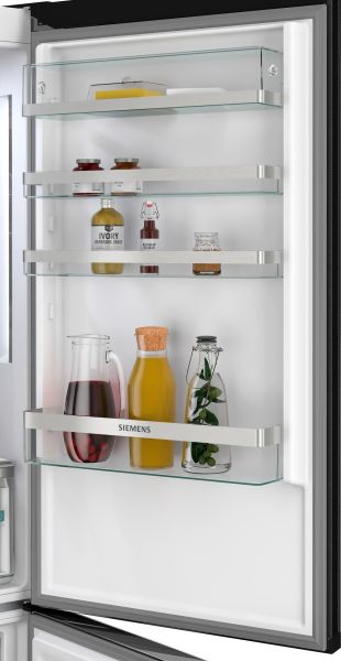 Siemens KG49NAXCF, Freistehende Kühl-Gefrier-Kombination mit Gefrierbereich unten