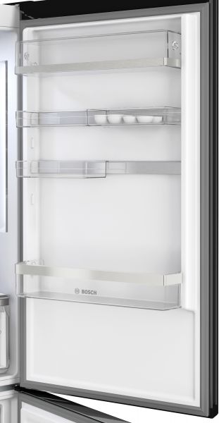 Bosch KGN49LBCF, Freistehende Kühl-Gefrier-Kombination mit Gefrierbereich unten, Glastür