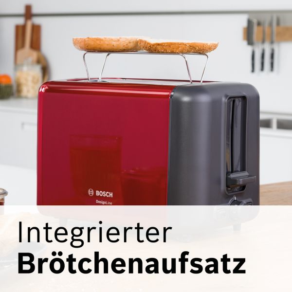Bosch TAT3P424DE, Kompakt Toaster