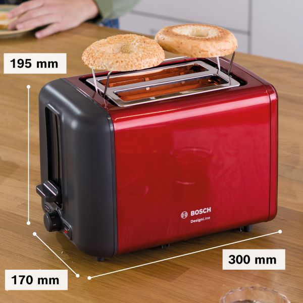 Bosch TAT3P424DE, Kompakt Toaster