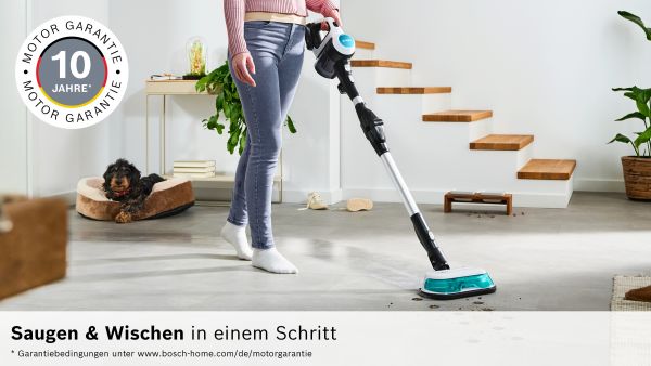 Bosch BKS71HYG1, Akku-Staubsauger 2in1 Saugen & Wischen