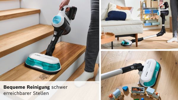 Bosch BKS71HYG1, Akku-Staubsauger 2in1 Saugen & Wischen