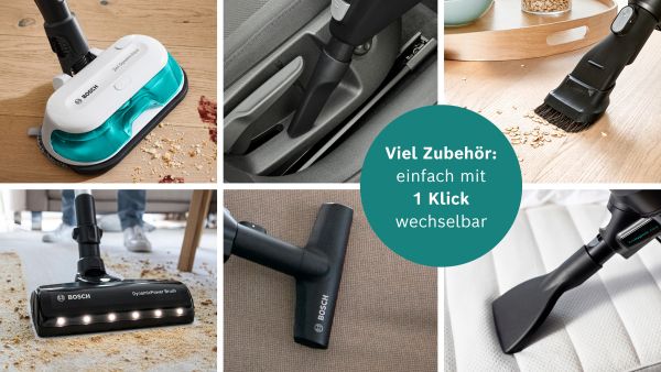 Bosch BKS71HYG1, Akku-Staubsauger 2in1 Saugen & Wischen
