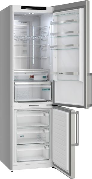 Siemens KG39NAIAU, Freistehende Kühl-Gefrier-Kombination mit Gefrierbereich unten