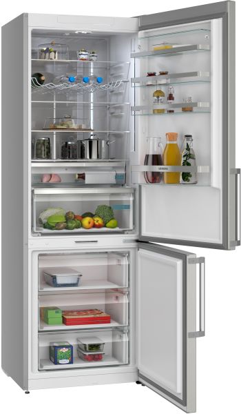 Siemens KG49NAICT, Freistehende Kühl-Gefrier-Kombination mit Gefrierbereich unten