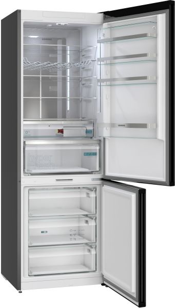 Siemens KG49NAXCF, Freistehende Kühl-Gefrier-Kombination mit Gefrierbereich unten