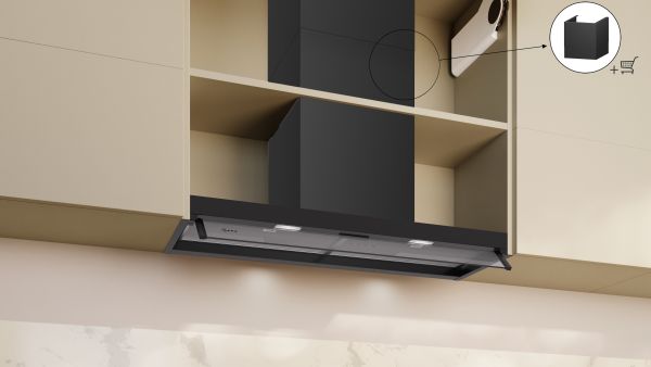 Neff D95XCC2S0, Integrierte Designhaube