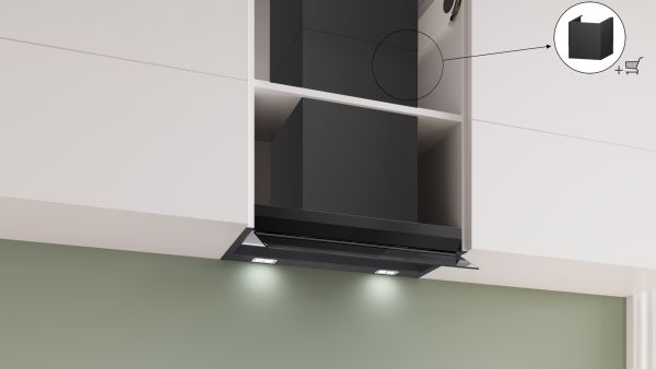 Bosch DBB67DP60, Integrierte Designhaube