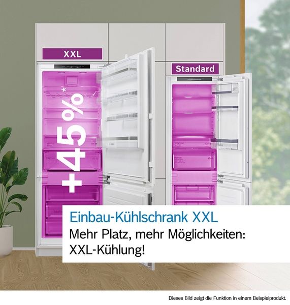 Bosch KBN96VFE0, Einbau-Kühl-Gefrier-Kombination mit Gefrierbereich unten