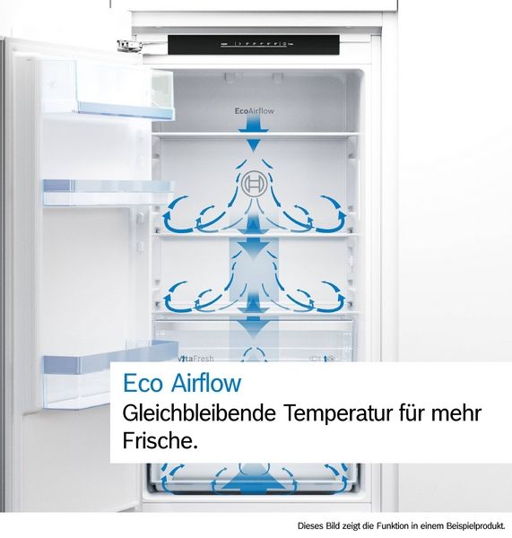 Bosch KBN96NSE0, Einbau-Kühl-Gefrier-Kombination mit Gefrierbereich unten