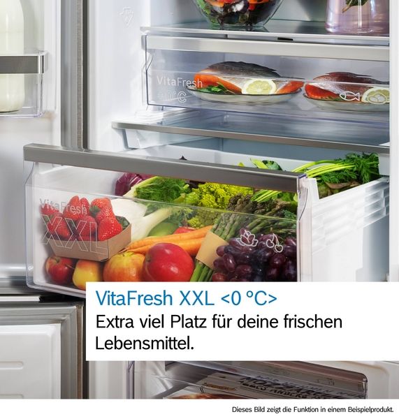 Bosch KGN392LAG, Freistehende Kühl-Gefrier-Kombination mit Gefrierbereich unten