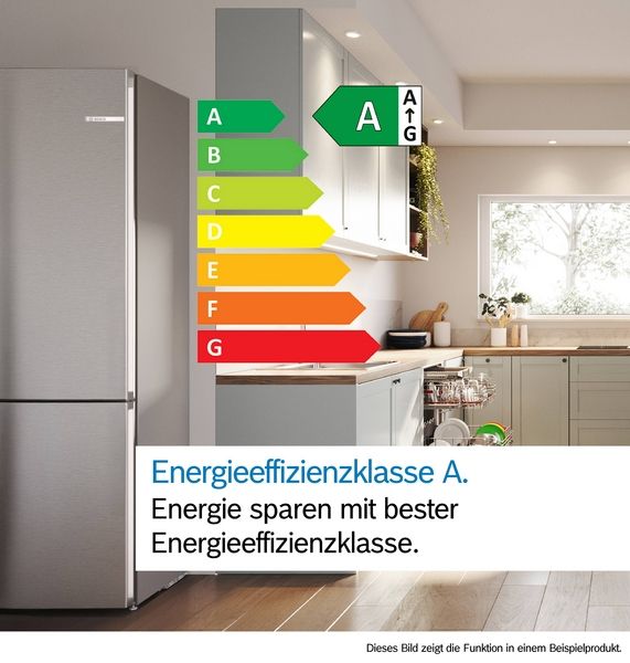 Bosch KGN39VXAU, Freistehende Kühl-Gefrier-Kombination mit Gefrierbereich unten