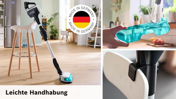 Bosch BSS712XHYG, Akku-Staubsauger 2in1 Saugen & Wischen