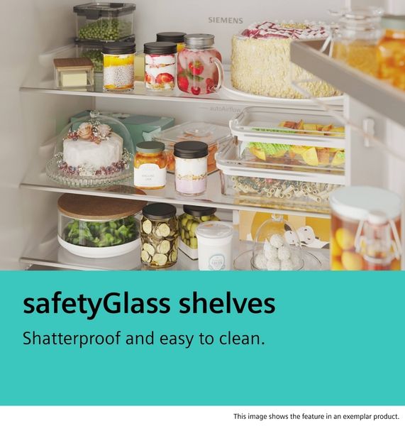 Siemens KI86SADE0, Einbau-Kühl-Gefrier-Kombination mit Gefrierbereich unten