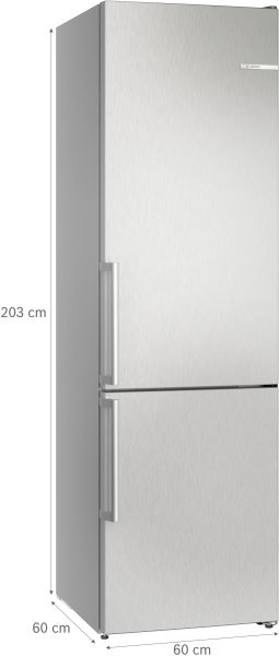 Bosch KGN39VLCT, Freistehende Kühl-Gefrier-Kombination mit Gefrierbereich unten