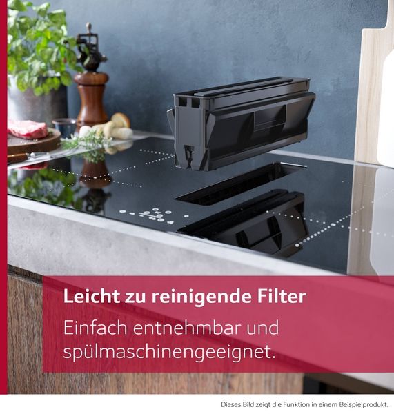 Neff V56NBS1L0, Induktionskochfeld mit Dunstabzug