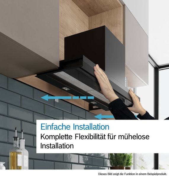 Bosch DBB67DP60, Integrierte Designhaube