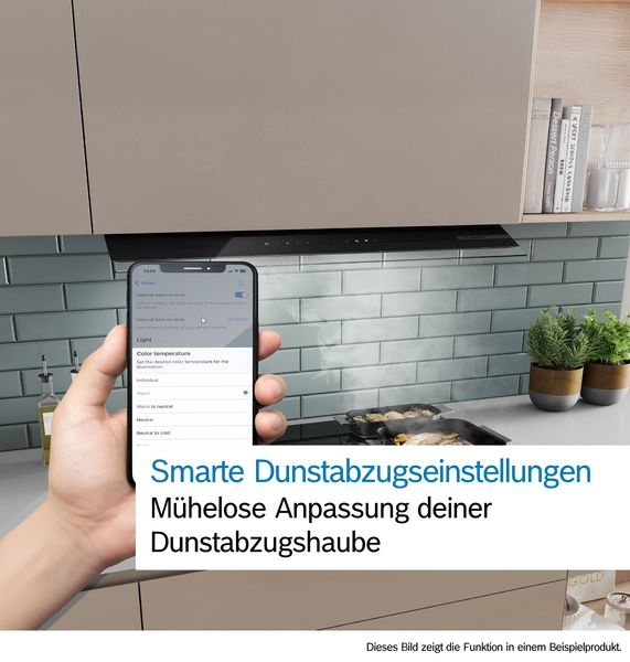 Bosch DBB67DP60, Integrierte Designhaube