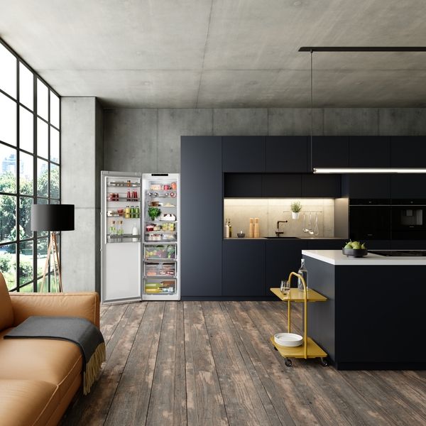 Siemens KS36NVICG, Freistehender Kühlschrank