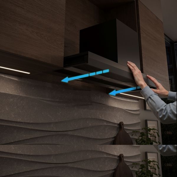 Siemens LJ95BCC60, Integrierte Designhaube