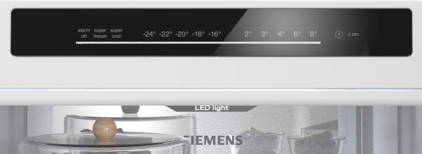 Siemens KG36NVIBG, Freistehende Kühl-Gefrier-Kombination mit Gefrierbereich unten